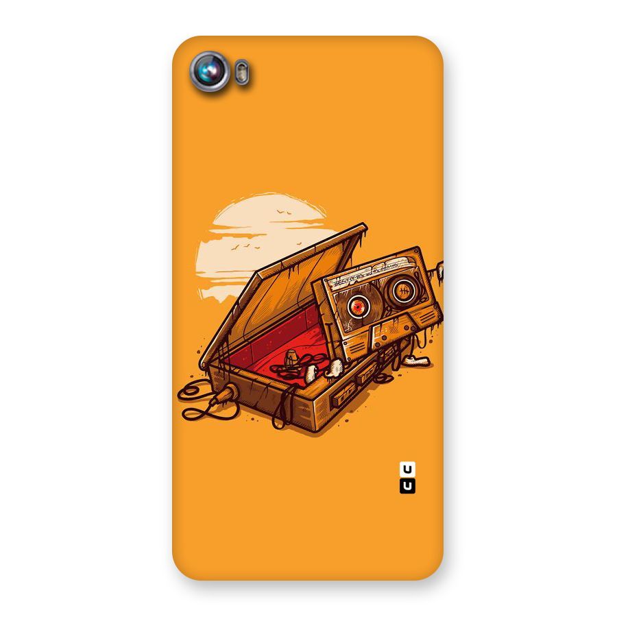 Casette Box Back Case for Micromax Canvas Fire 4 A107