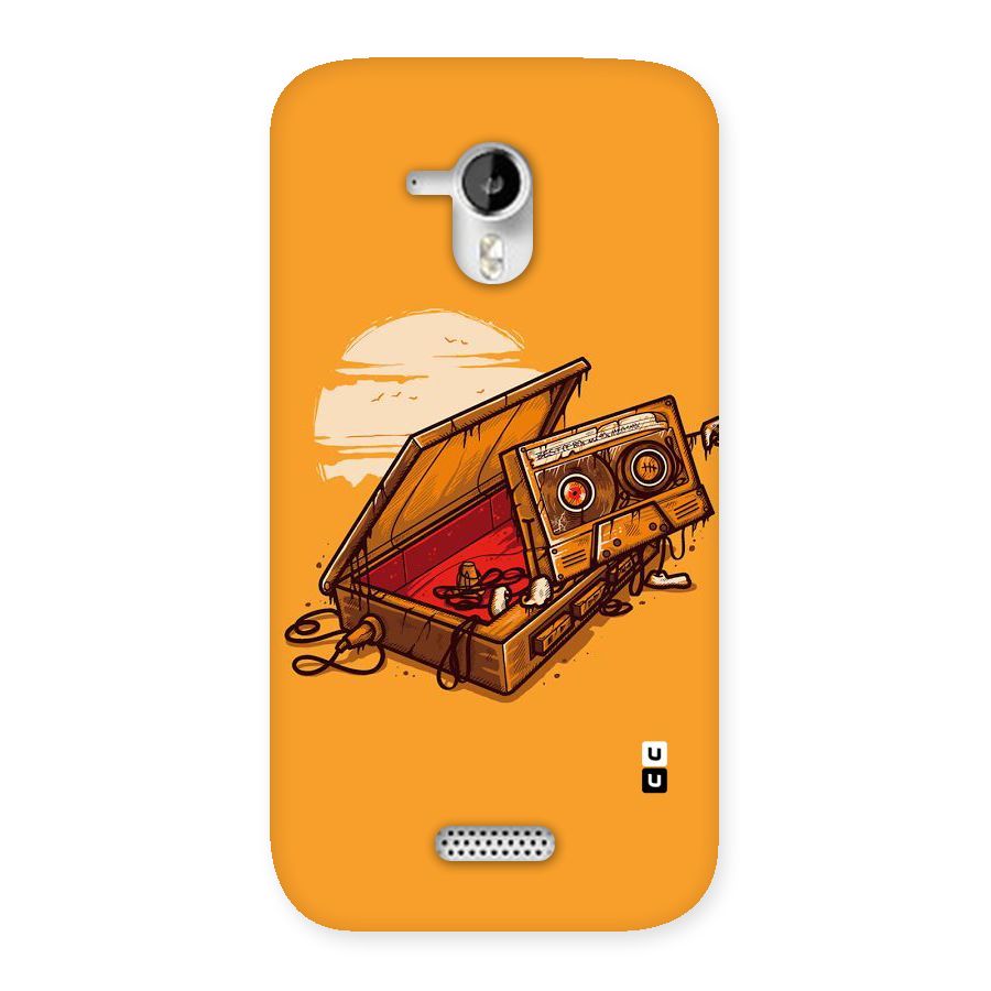 Casette Box Back Case for Micromax Canvas HD A116