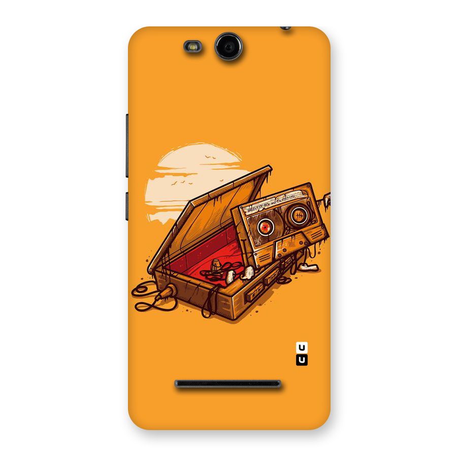 Casette Box Back Case for Micromax Canvas Juice 3 Q392
