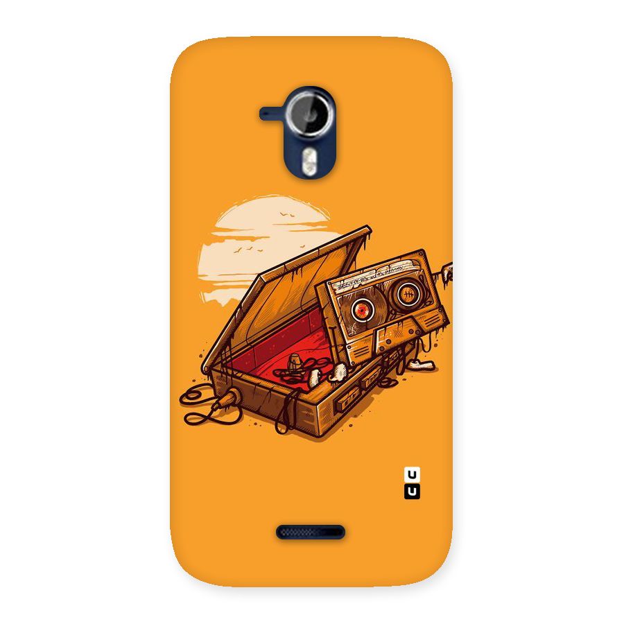 Casette Box Back Case for Micromax Canvas Magnus A117