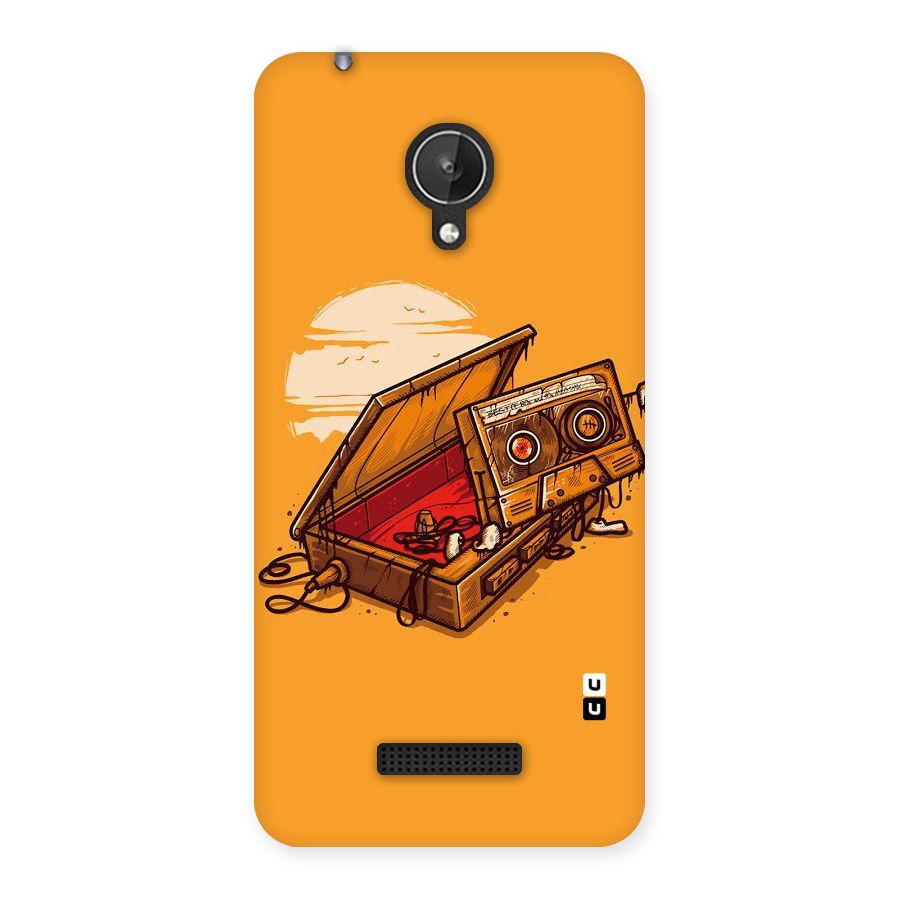 Casette Box Back Case for Micromax Canvas Spark Q380