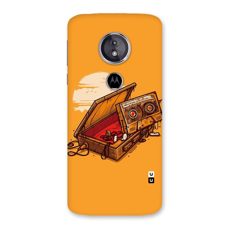 Casette Box Back Case for Moto E5
