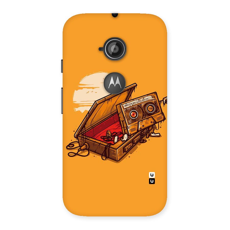 Casette Box Back Case for Moto E 2nd Gen