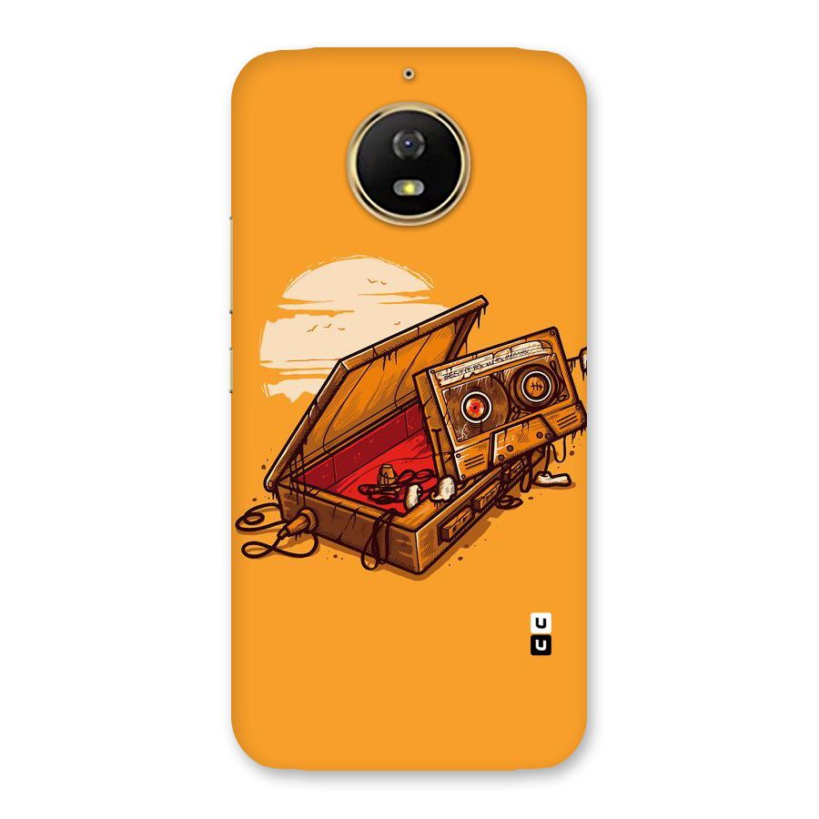 Casette Box Back Case for Moto G5s