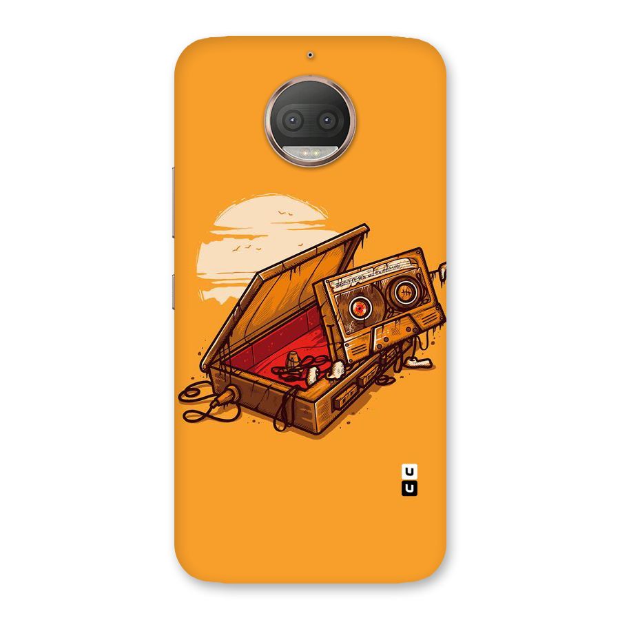 Casette Box Back Case for Moto G5s Plus