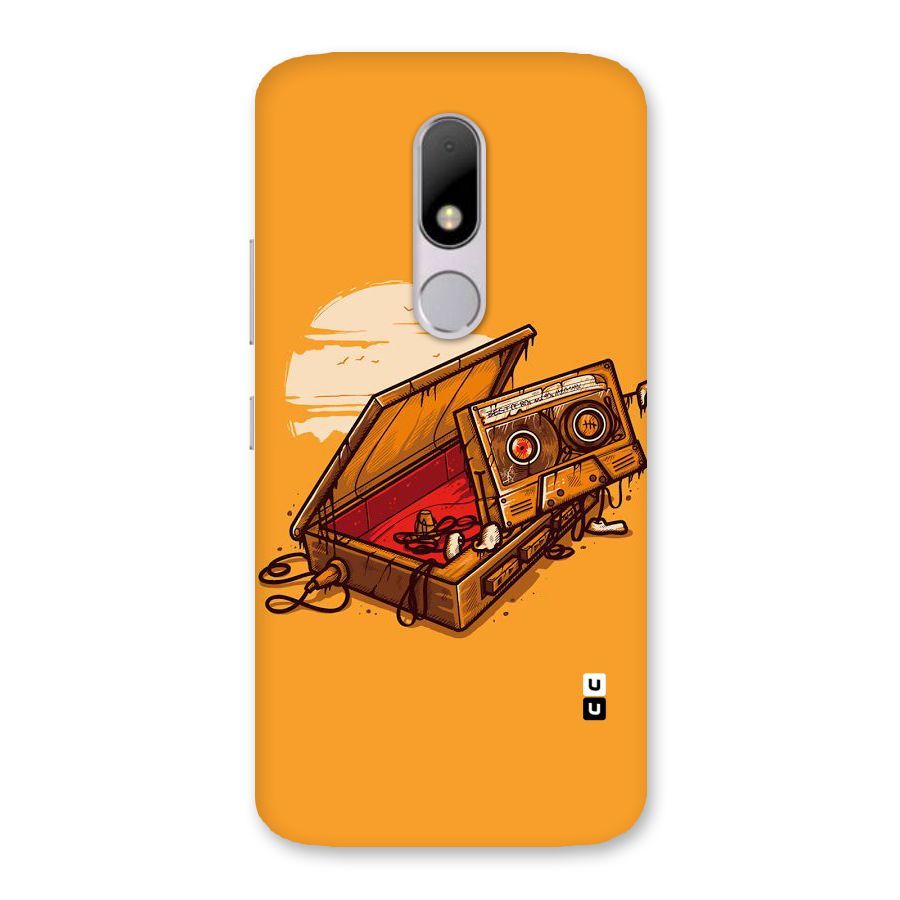 Casette Box Back Case for Moto M