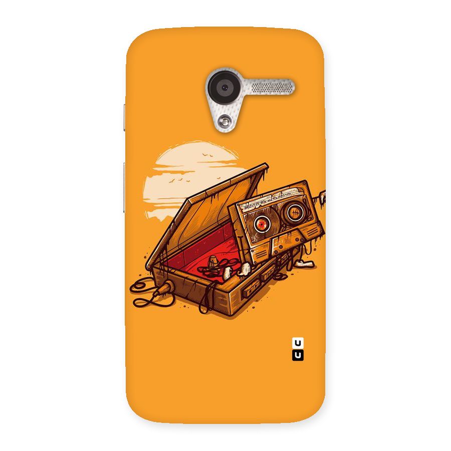 Casette Box Back Case for Moto X