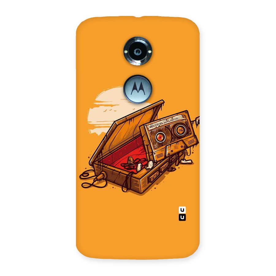 Casette Box Back Case for Moto X 2nd Gen