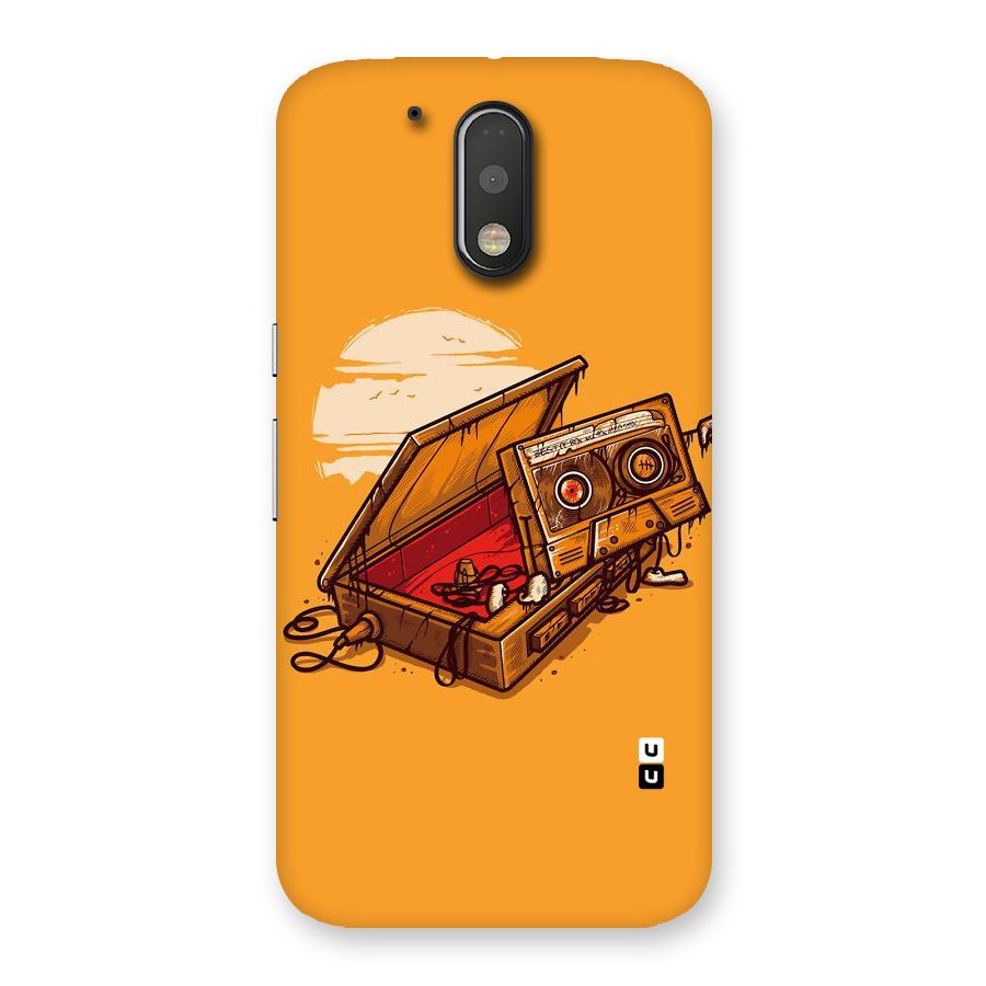 Casette Box Back Case for Motorola Moto G4 Plus