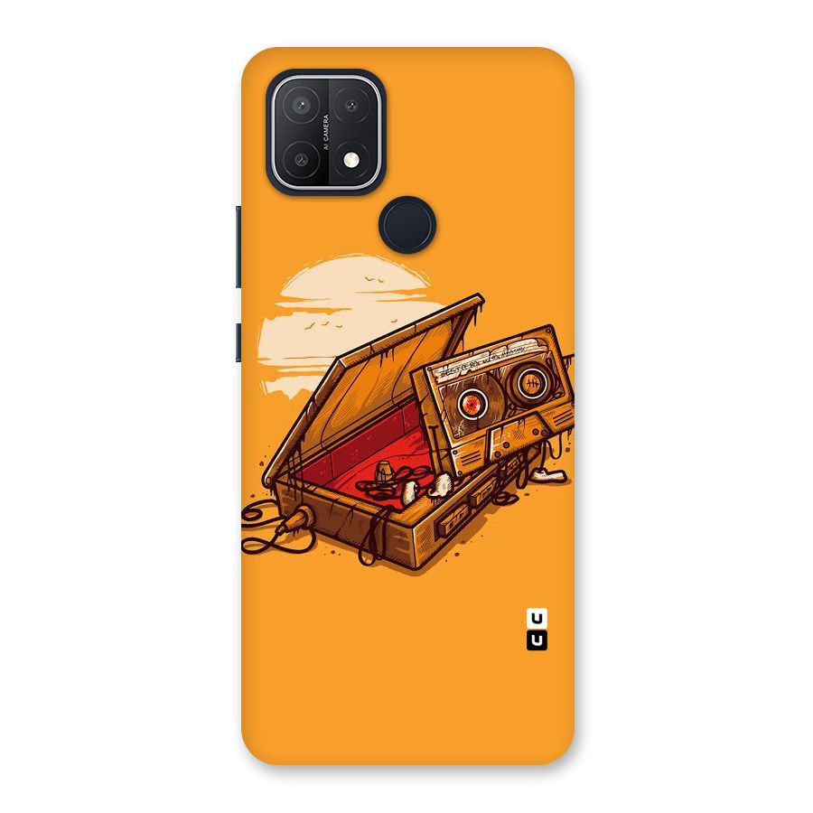 Casette Box Back Case for Oppo A15s