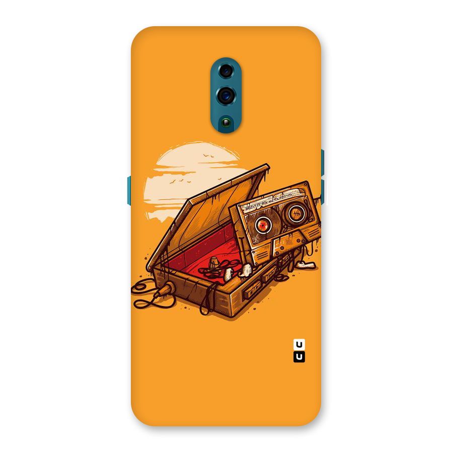 Casette Box Back Case for Oppo Reno