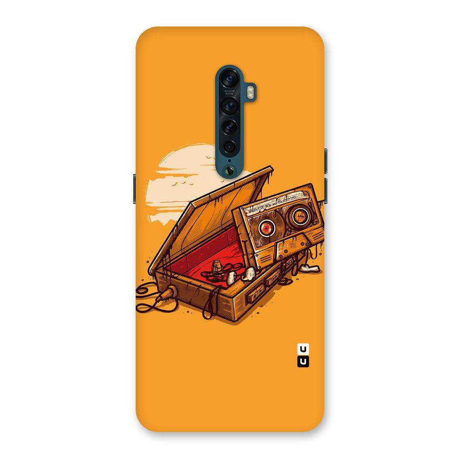 Casette Box Back Case for Oppo Reno2
