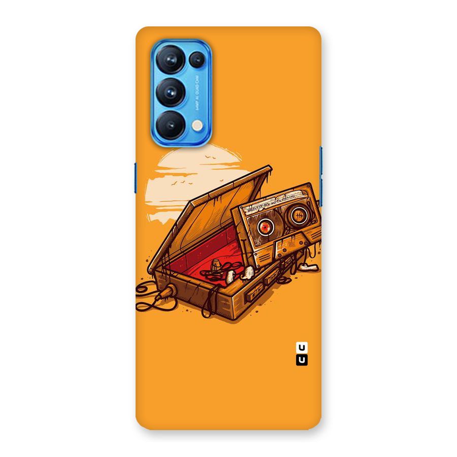 Casette Box Back Case for Oppo Reno5 Pro 5G