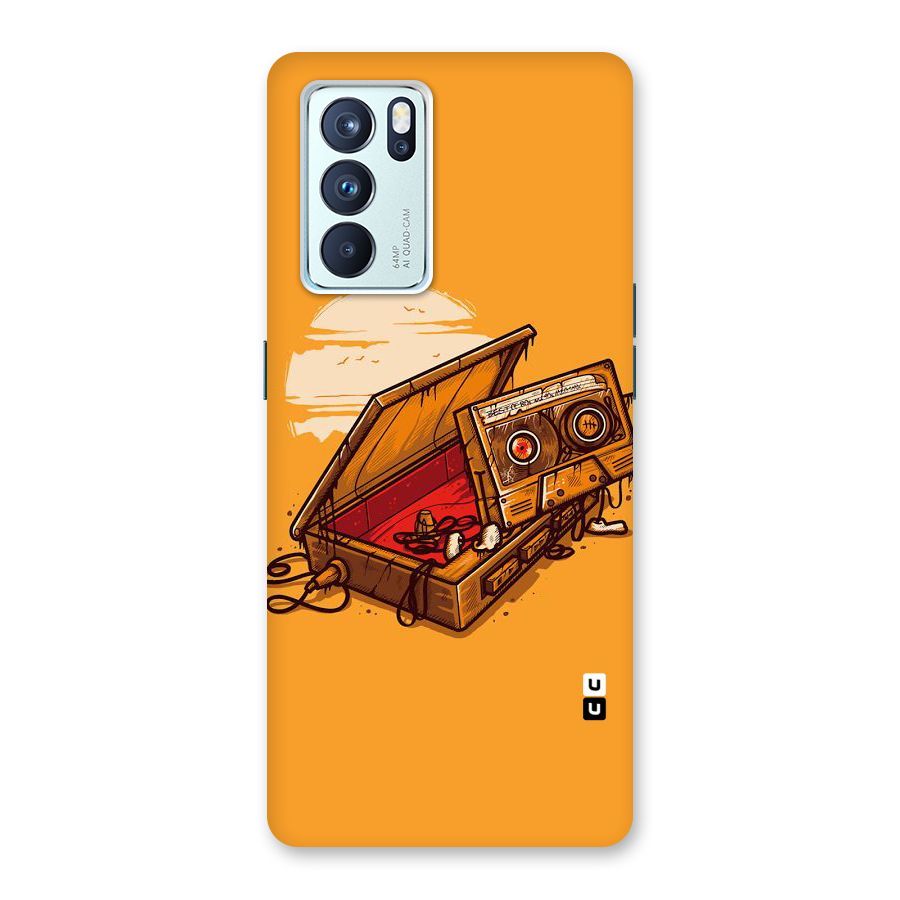 Casette Box Back Case for Oppo Reno6 Pro 5G