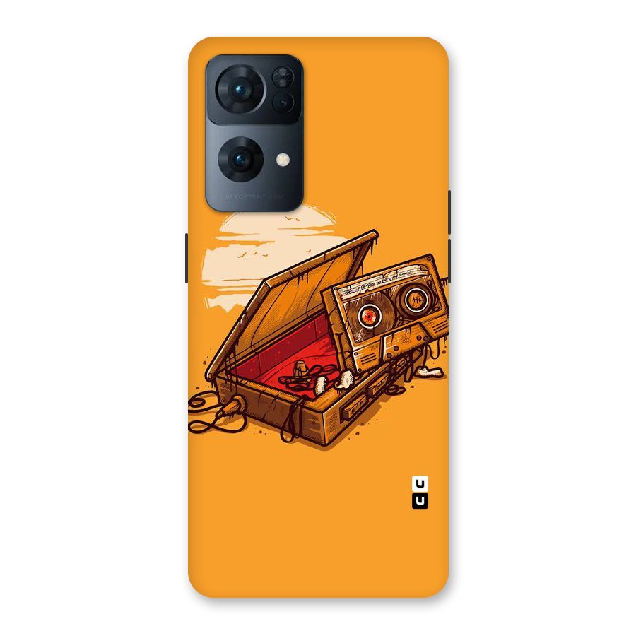 Casette Box Back Case for Oppo Reno7 Pro 5G