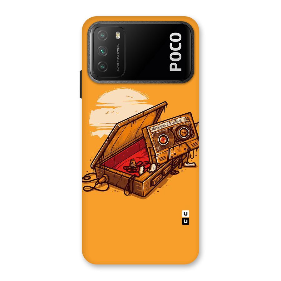 Casette Box Back Case for Poco M3