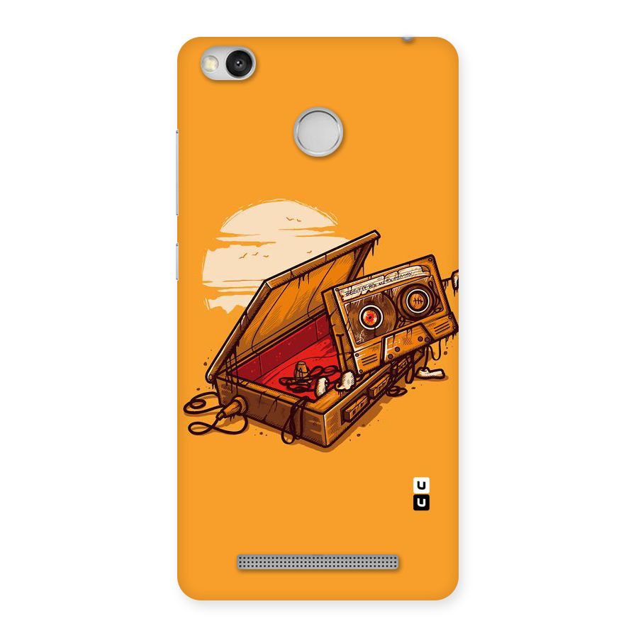 Casette Box Back Case for Redmi 3S Prime