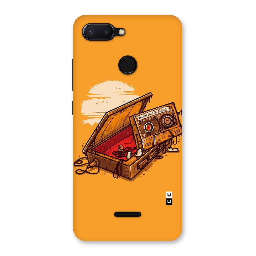 Casette Box Back Case for Redmi 6