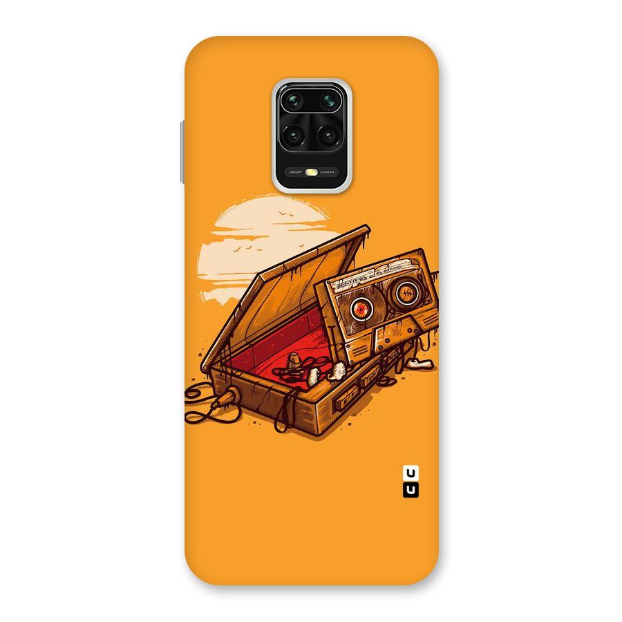 Casette Box Back Case for Redmi Note 9 Pro
