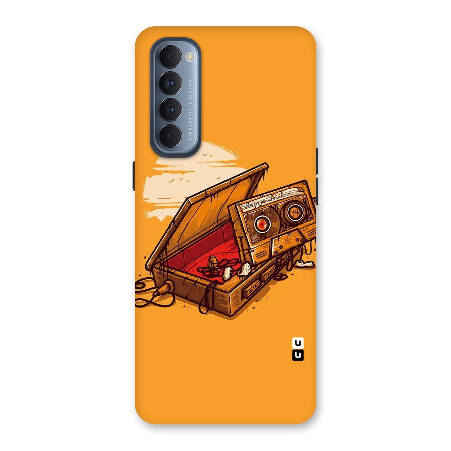Casette Box Back Case for Reno4 Pro
