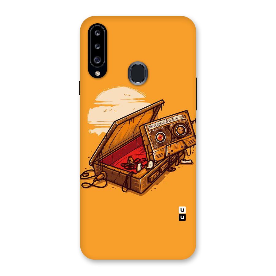 Casette Box Back Case for Samsung Galaxy A20s
