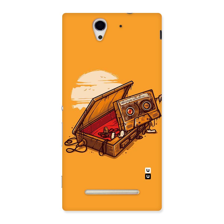 Casette Box Back Case for Sony Xperia C3