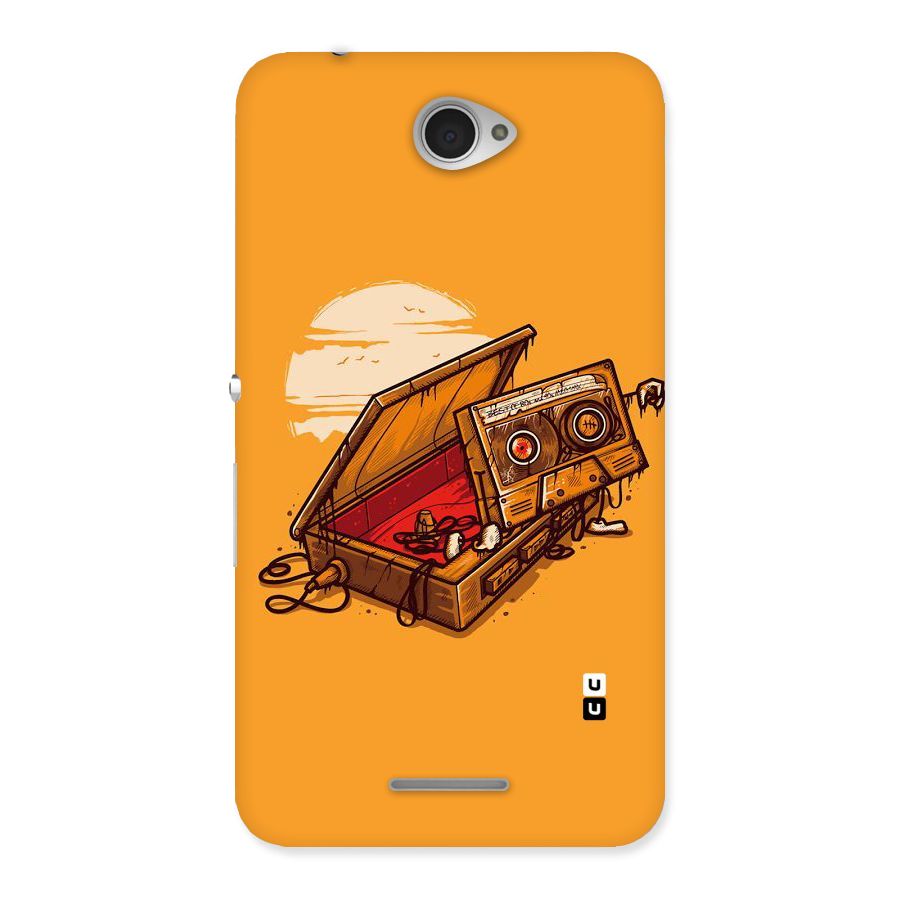 Casette Box Back Case for Sony Xperia E4