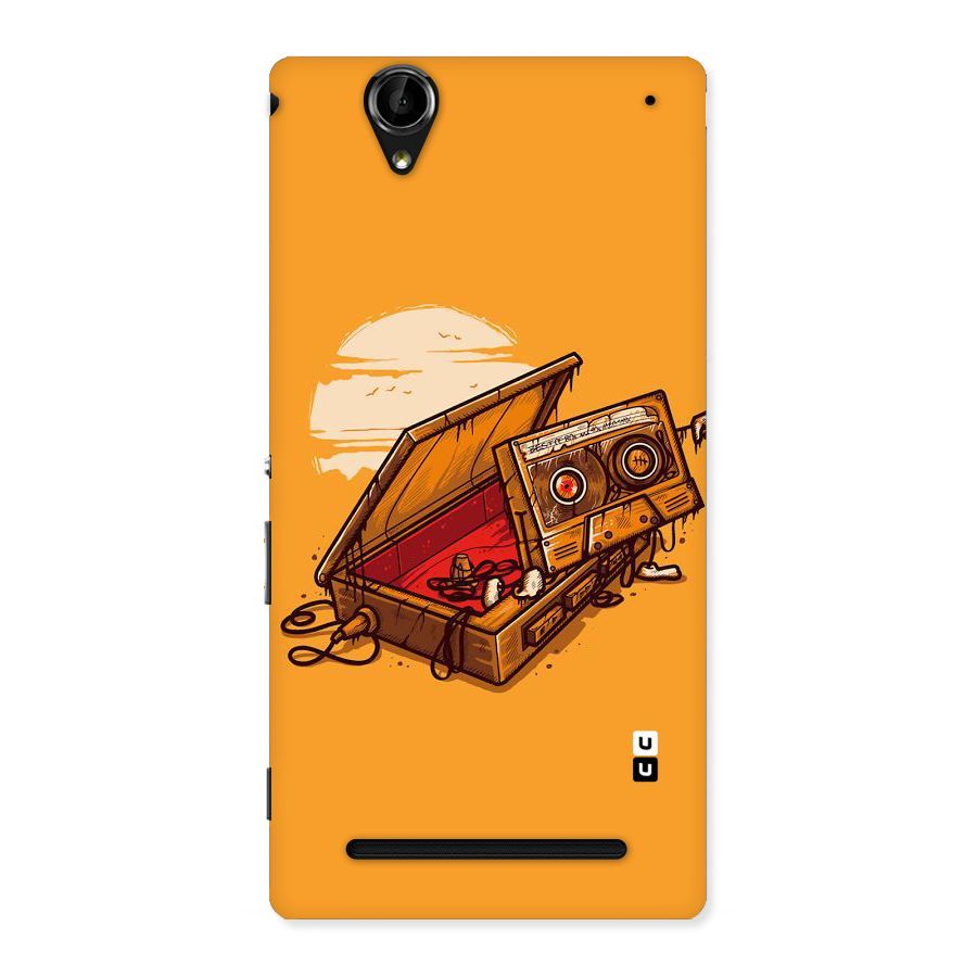 Casette Box Back Case for Sony Xperia T2