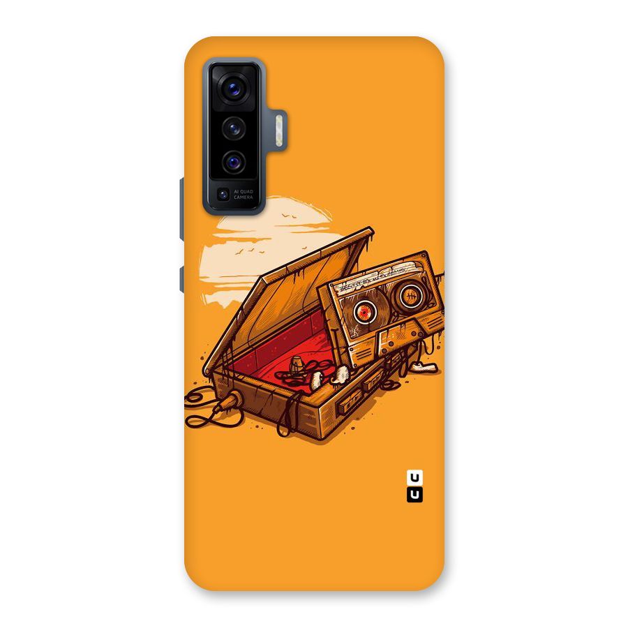 Casette Box Back Case for Vivo X50