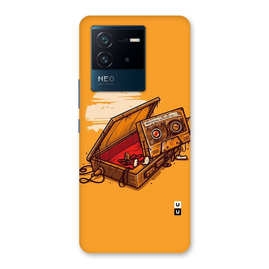 Casette Box Back Case for Vivo iQOO Neo 6 5G
