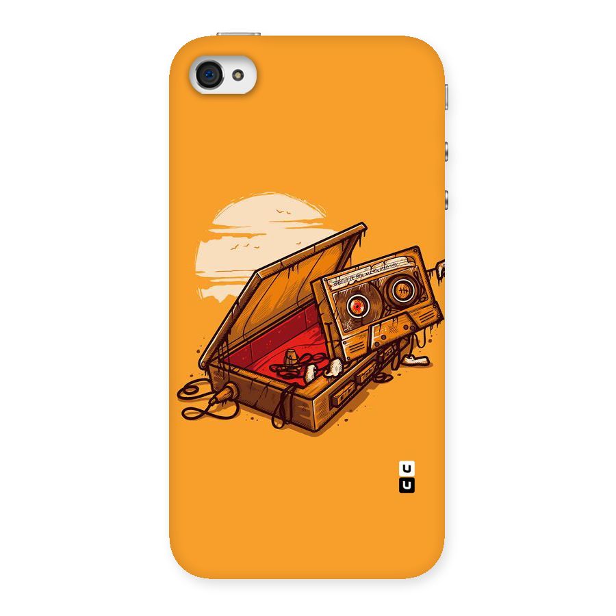 Casette Box Back Case for iPhone 4 4s