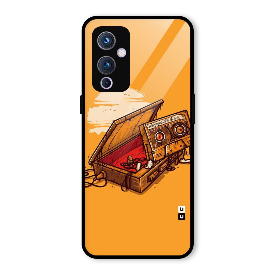 Casette Box Glass Back Case for OnePlus 9