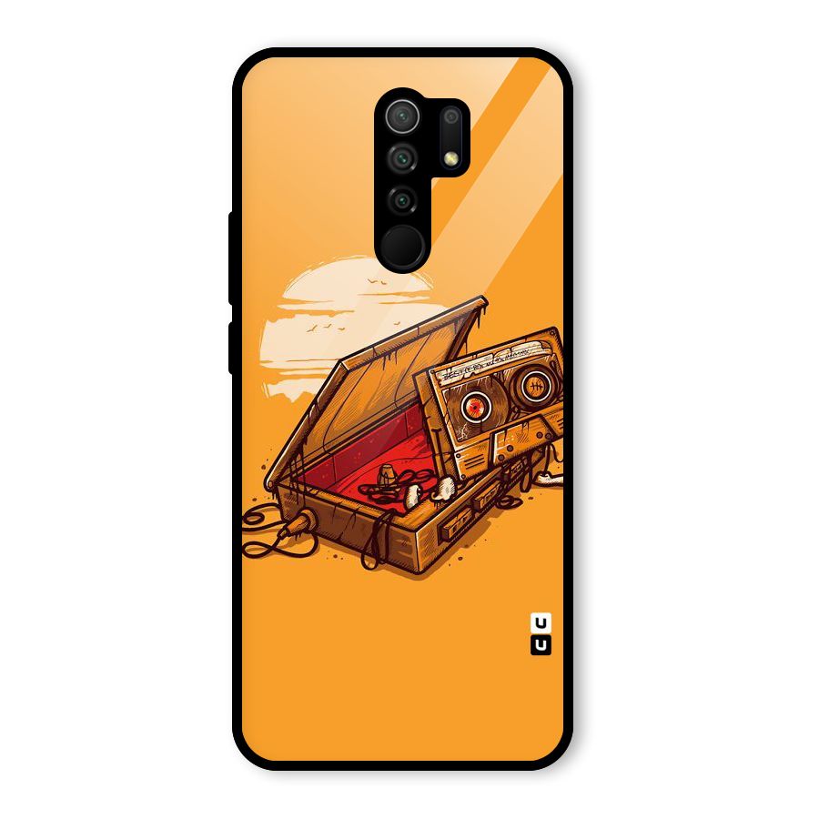Casette Box Glass Back Case for Poco M2