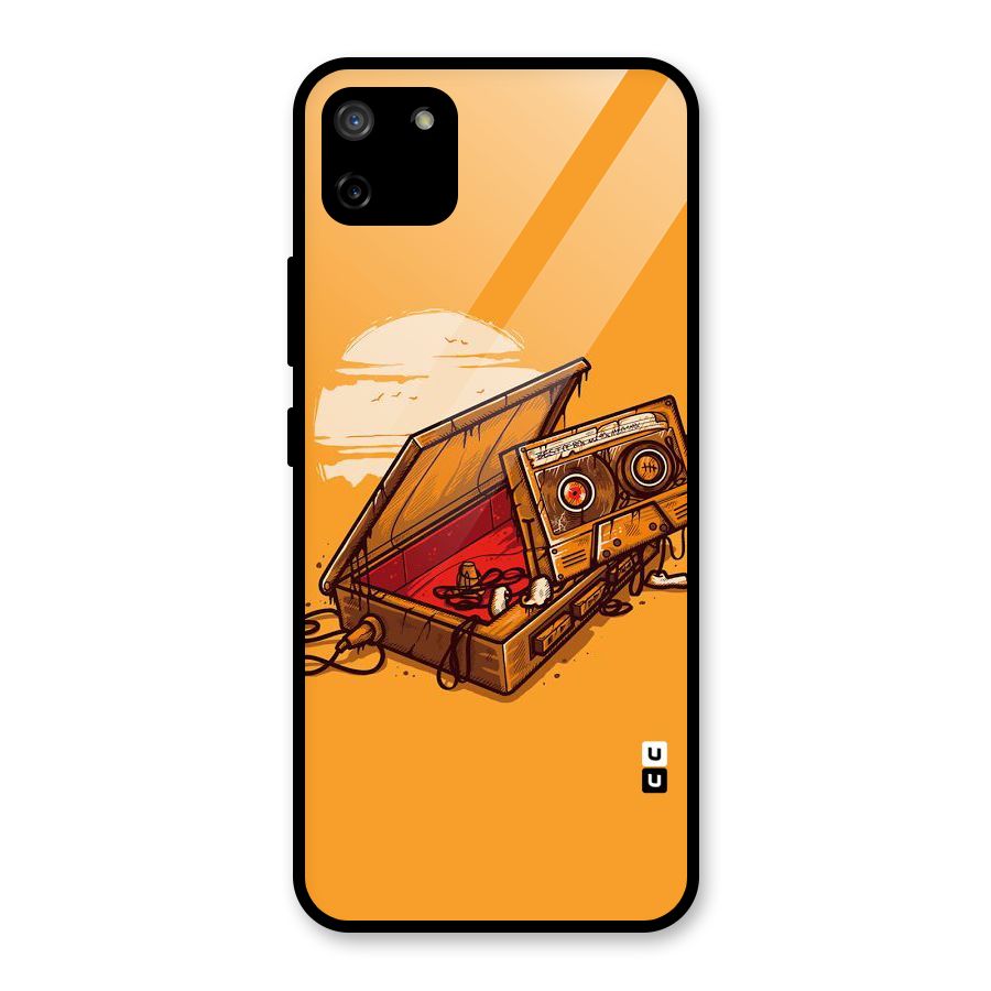 Casette Box Glass Back Case for Realme C11