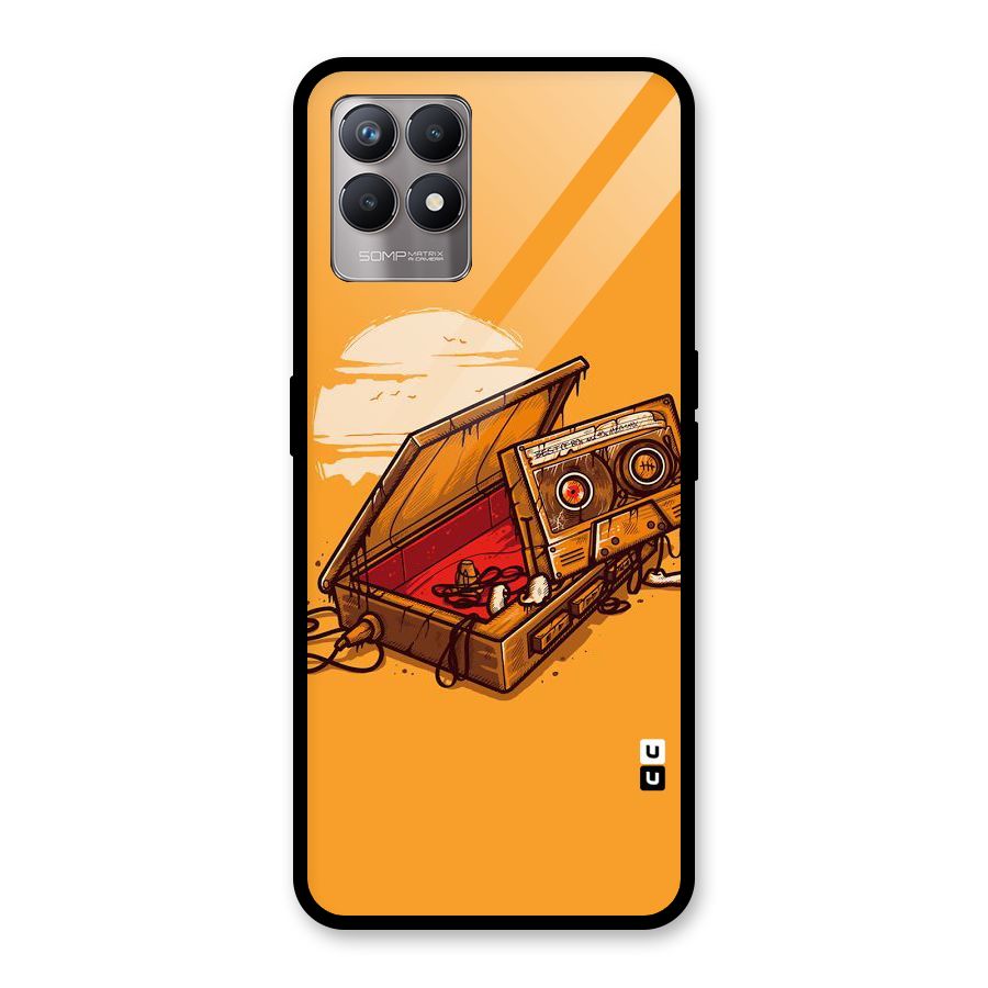 Casette Box Glass Back Case for Realme Narzo 50