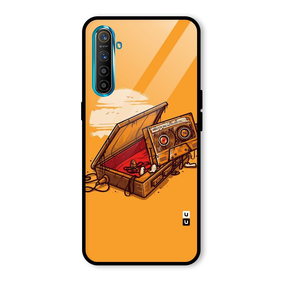 Casette Box Glass Back Case for Realme X2