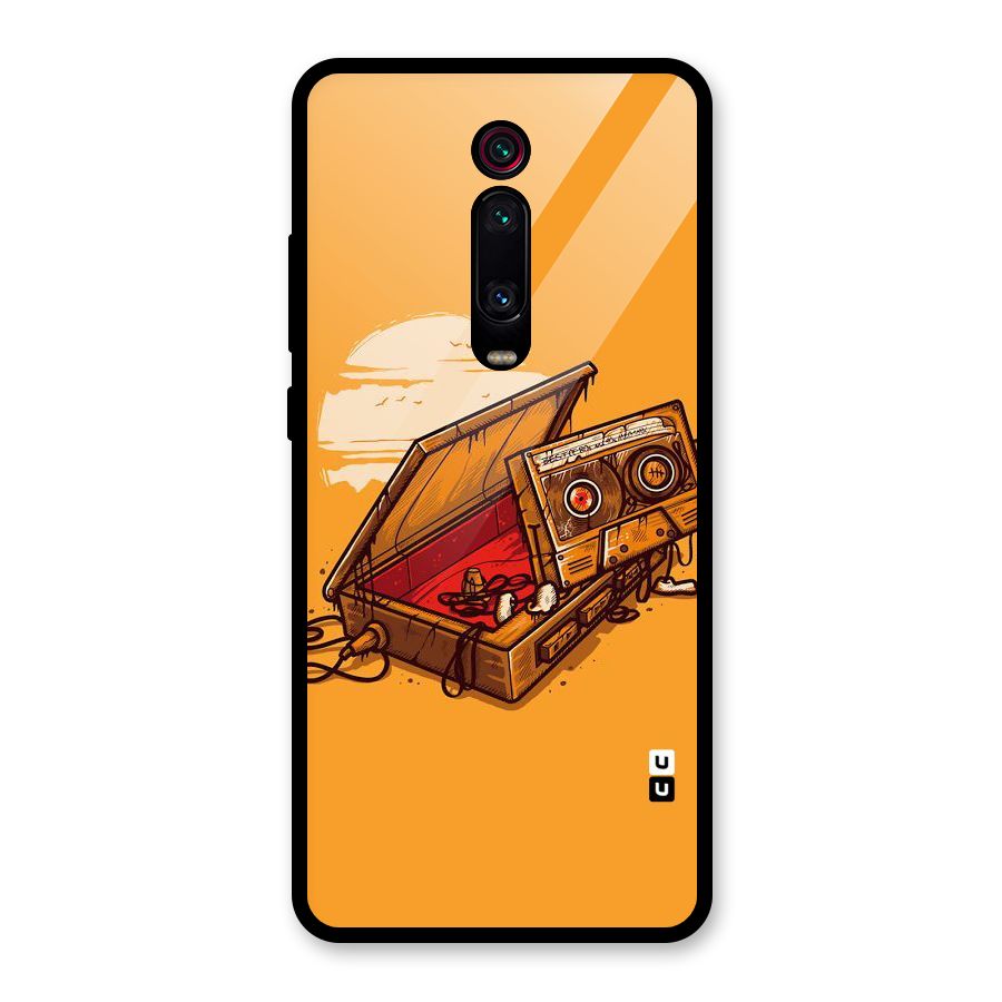 Casette Box Glass Back Case for Redmi K20 Pro