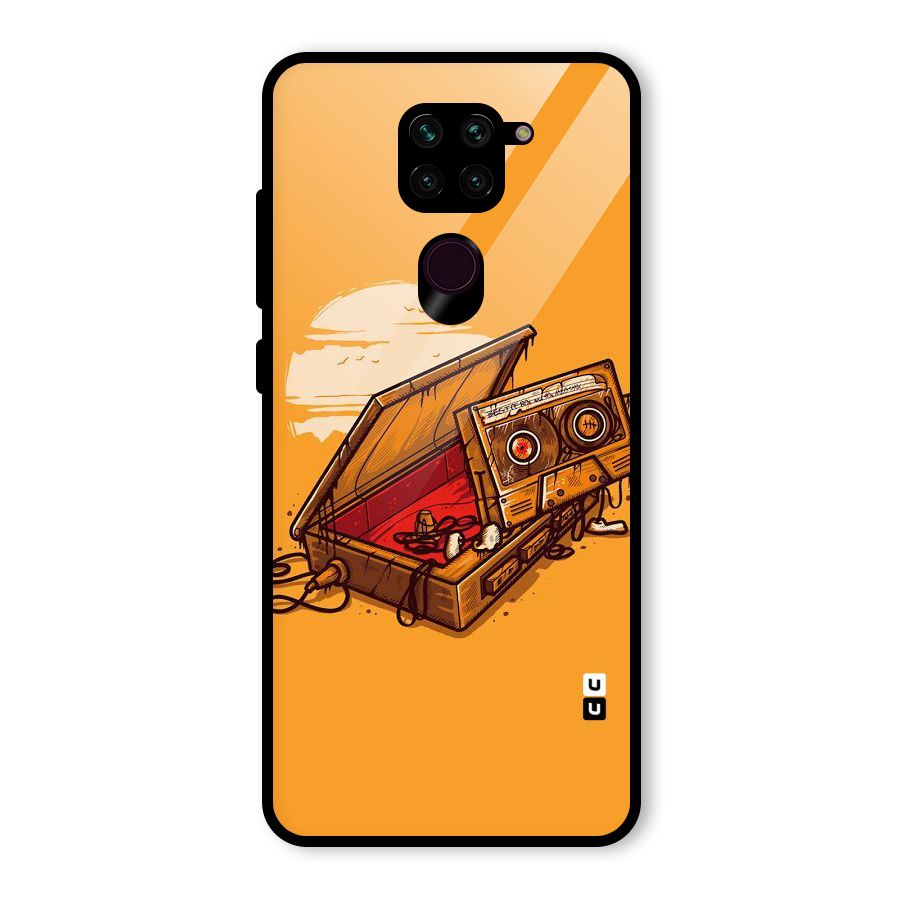 Casette Box Glass Back Case for Redmi Note 9