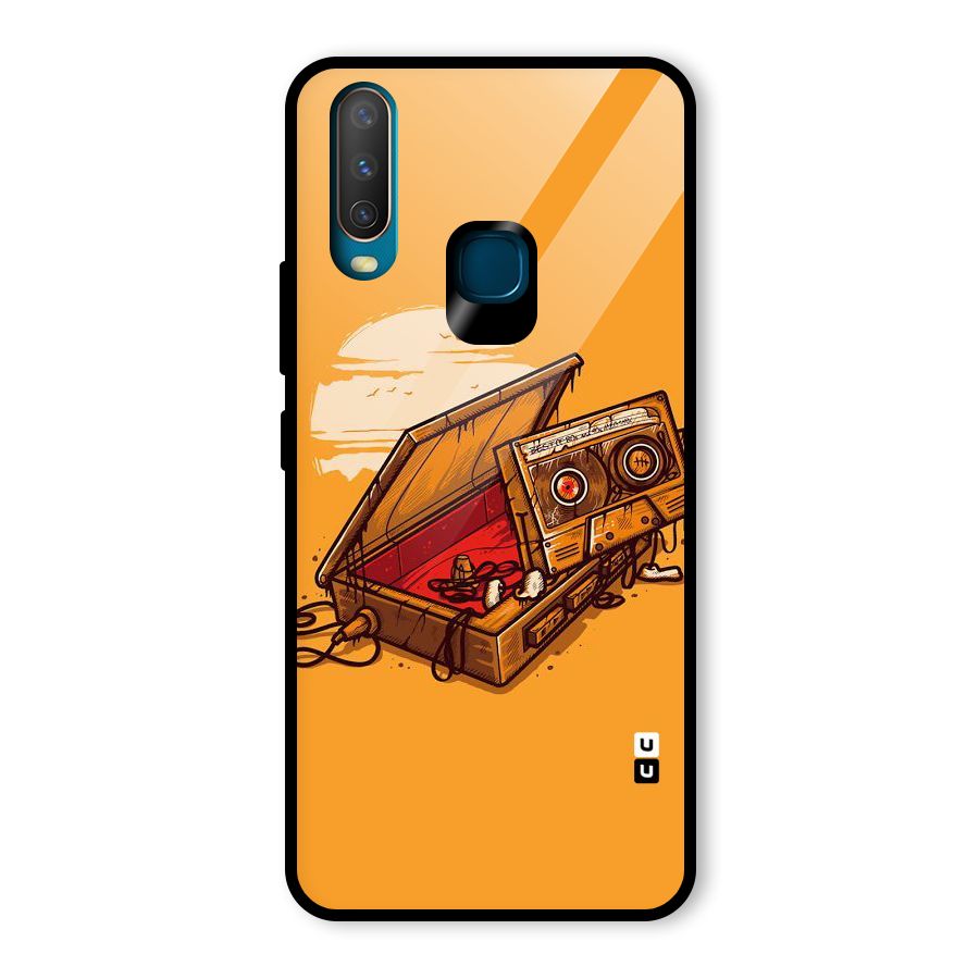 Casette Box Glass Back Case for Vivo U10