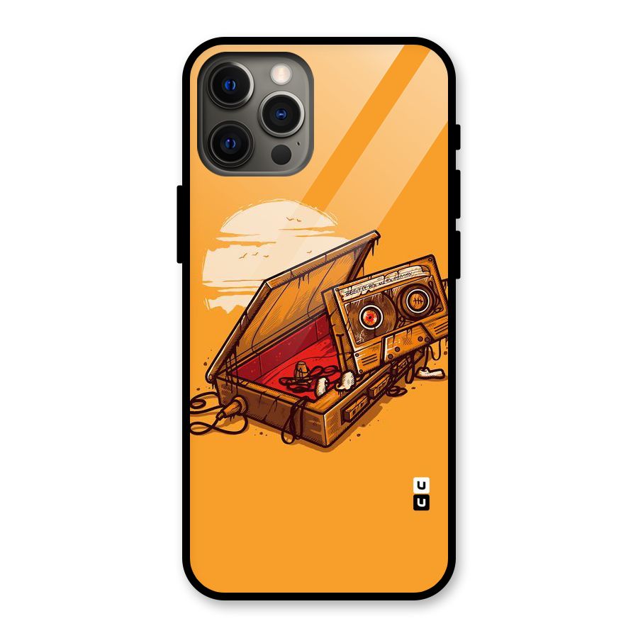 Casette Box Glass Back Case for iPhone 12 Pro Max