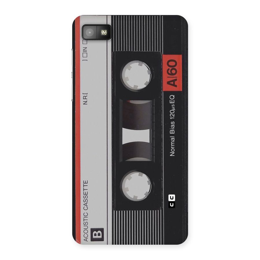 Casette Design Back Case for Blackberry Z10