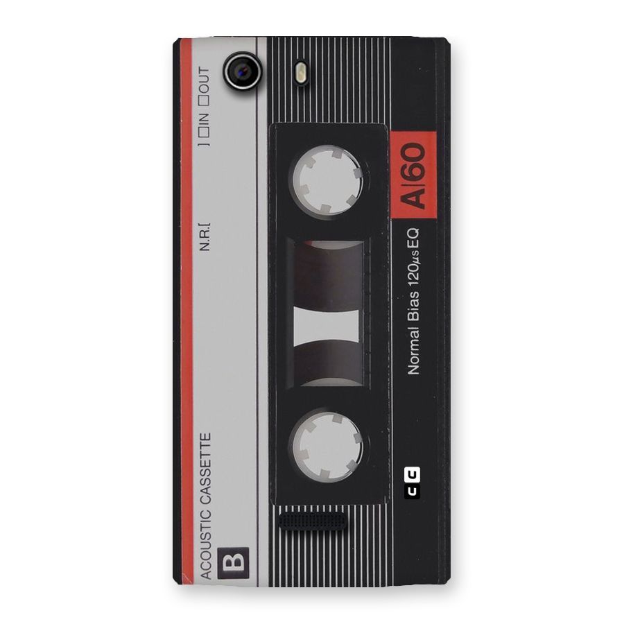 Casette Design Back Case for Canvas Nitro 2 E311