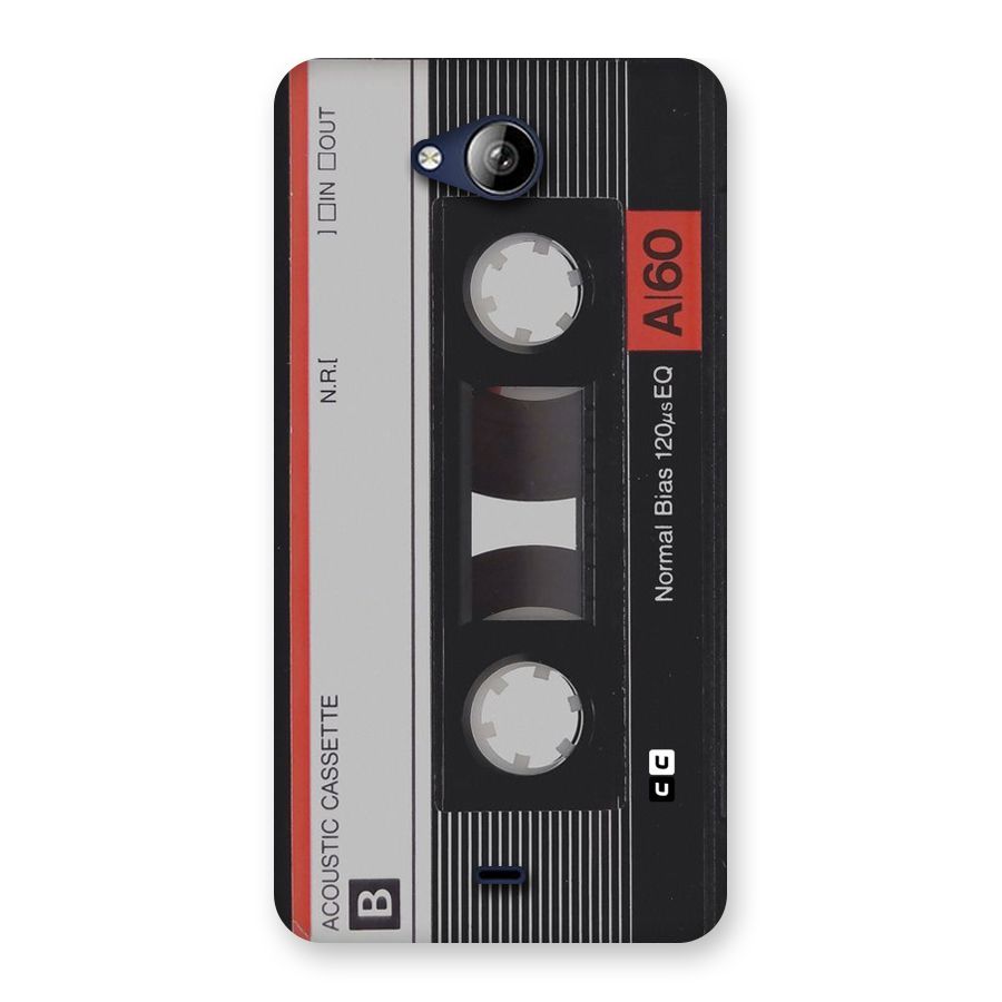 Casette Design Back Case for Canvas Play Q355
