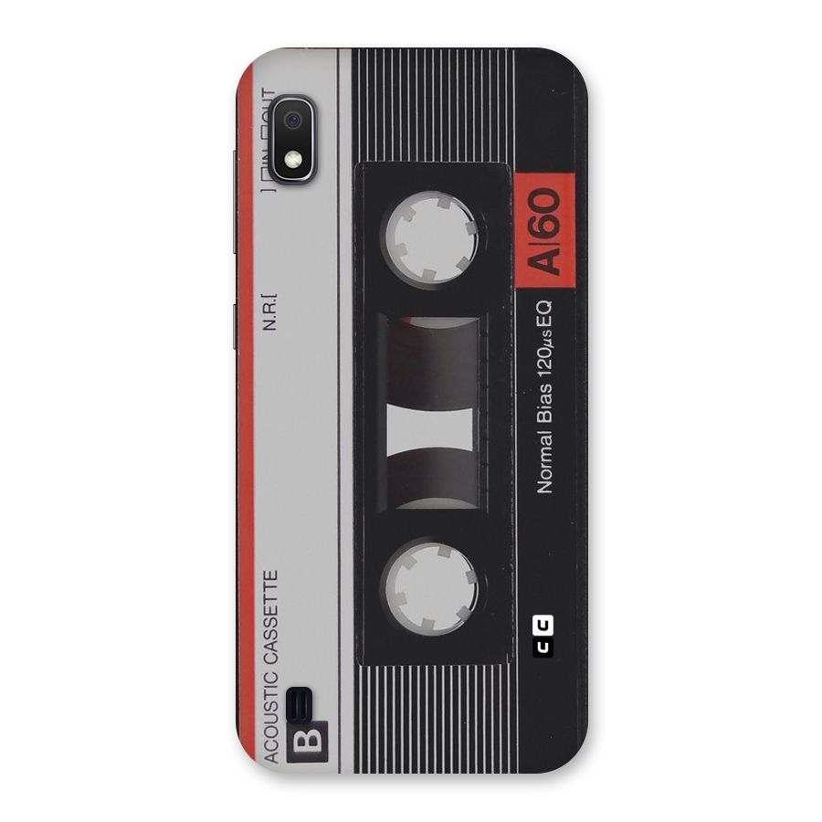 Casette Design Back Case for Galaxy A10