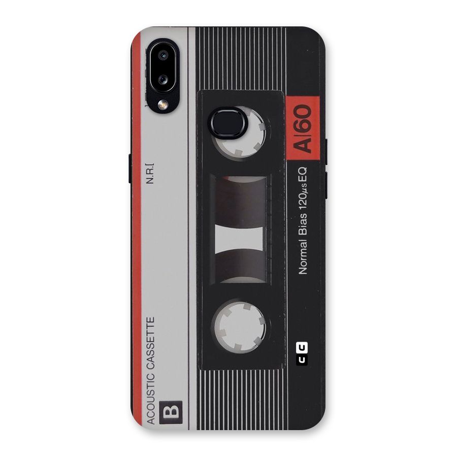 Casette Design Back Case for Galaxy A10s