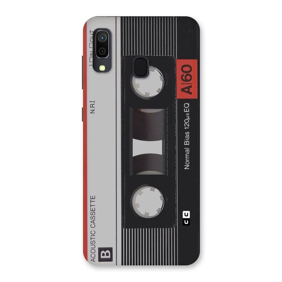 Casette Design Back Case for Galaxy A30
