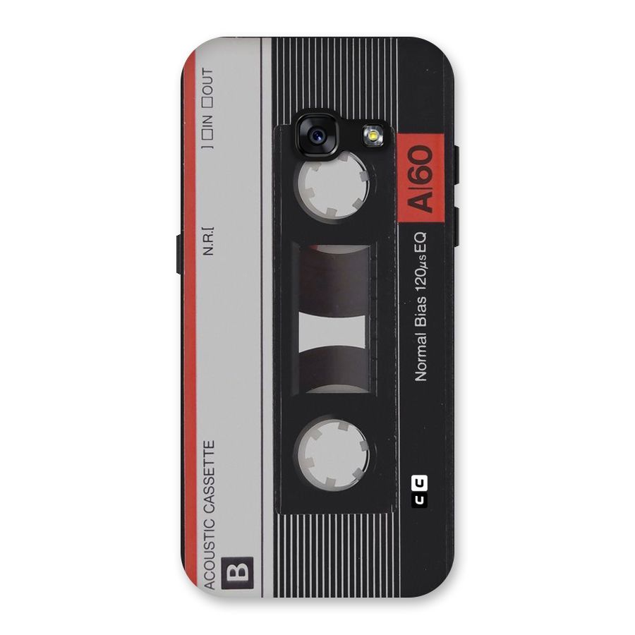 Casette Design Back Case for Galaxy A3 (2017)