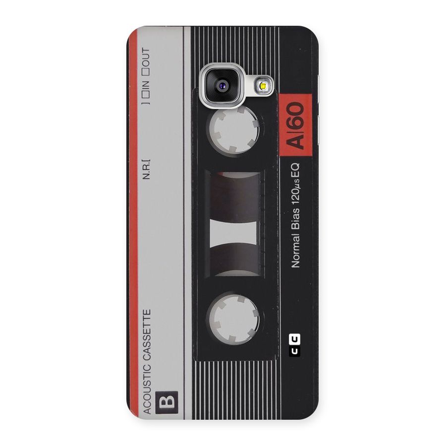 Casette Design Back Case for Galaxy A3 2016