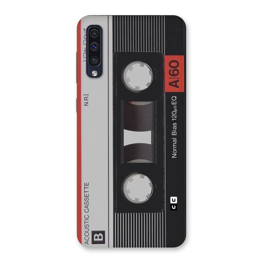 Casette Design Back Case for Galaxy A50s
