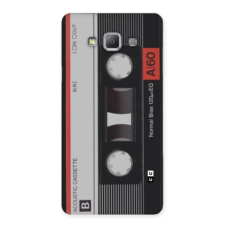 Casette Design Back Case for Galaxy A7